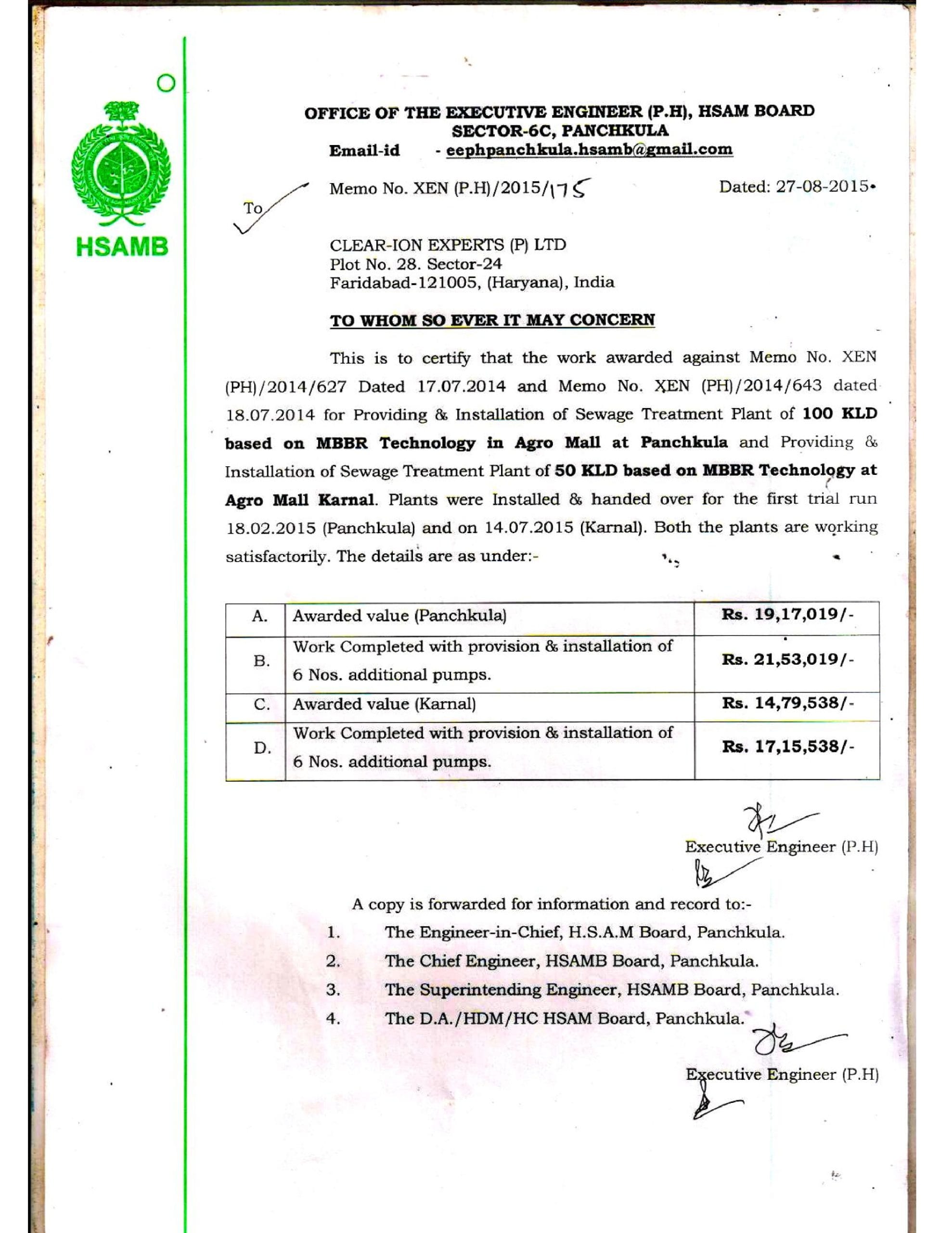 Govt Dept Certificate Page 6